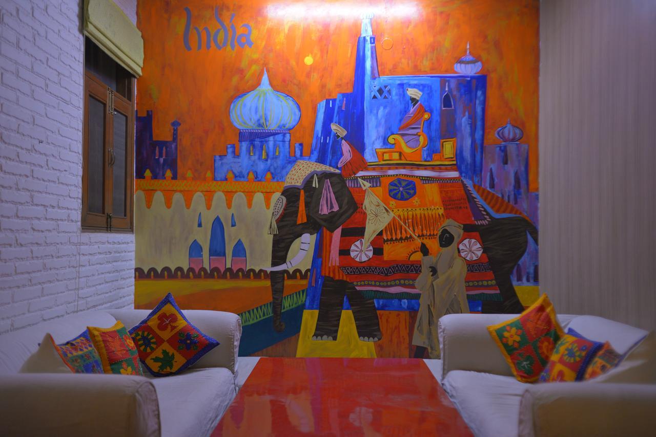 Hide-In Hostel Delhi Nova Deli Exterior foto